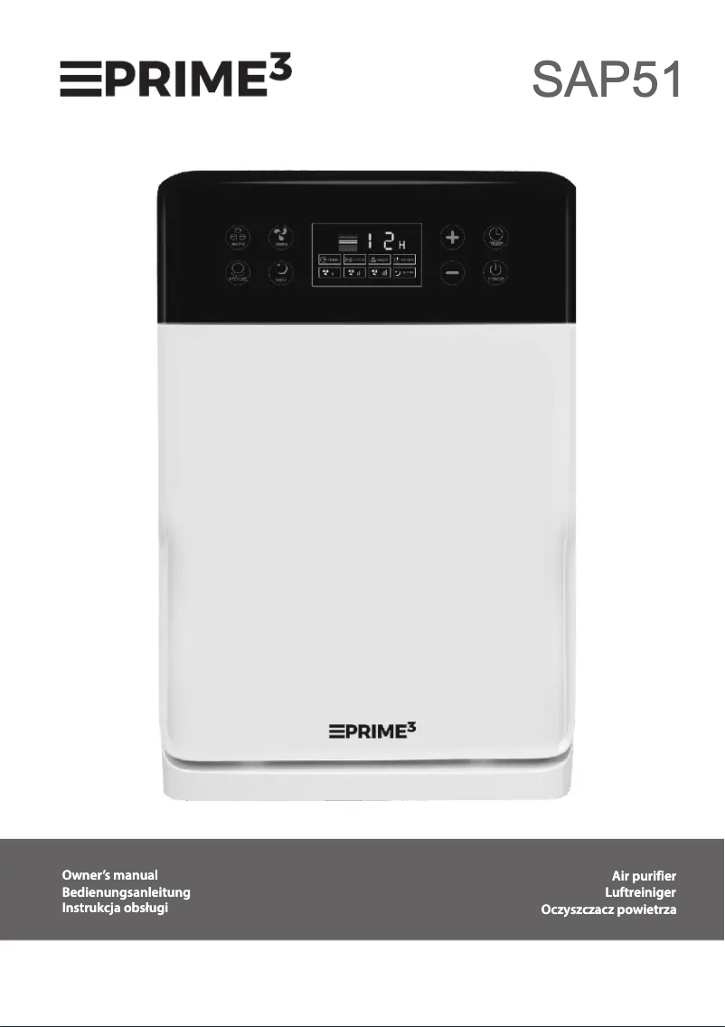 Página 1 del manual Manual de usuario PRIME3 SAP51