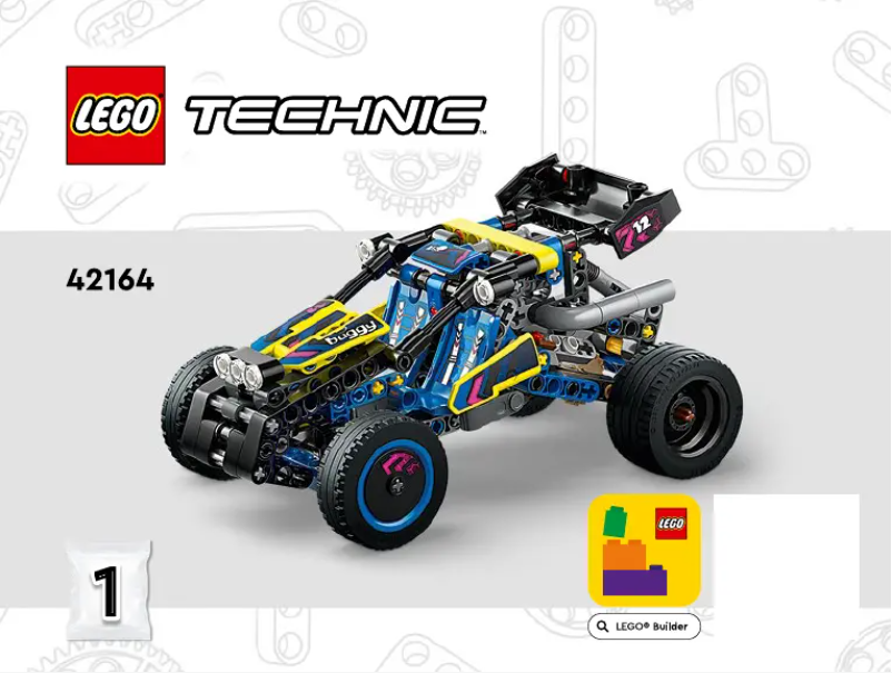 Page 1 de la notice Manuel utilisateur Lego Technic 42164