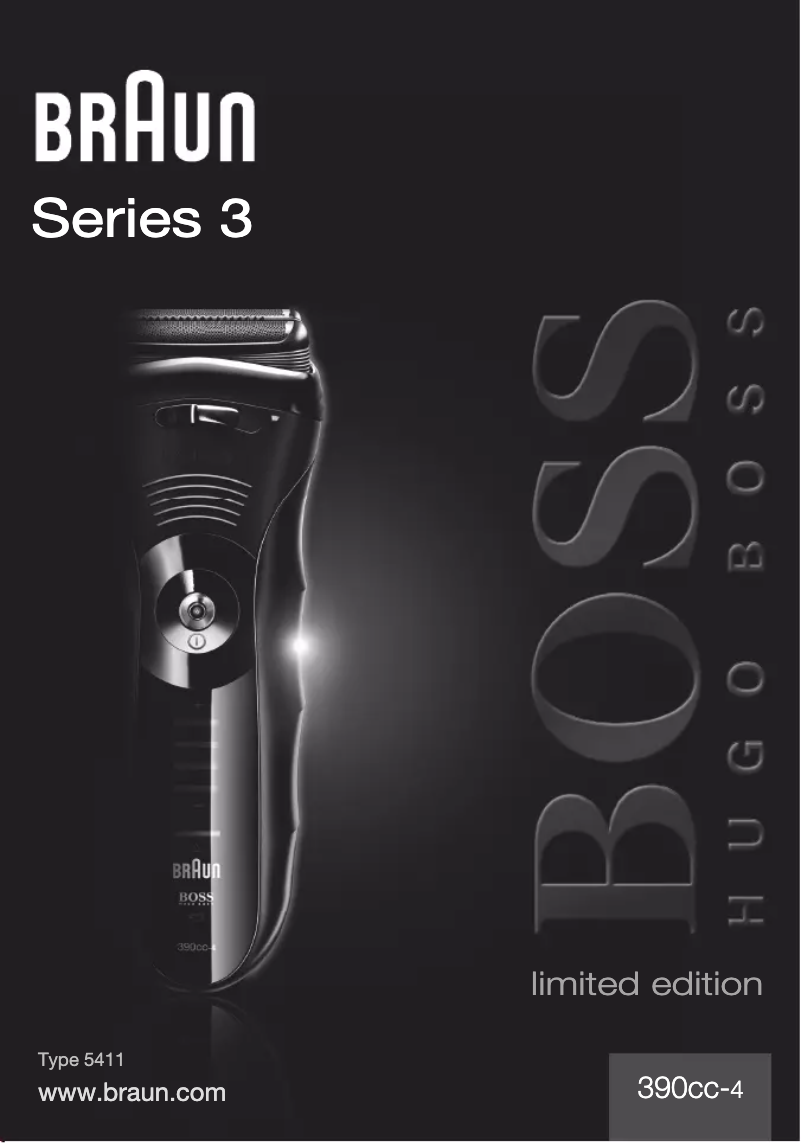 Page 1 de la notice Manuel utilisateur Braun Series 3 390cc-4